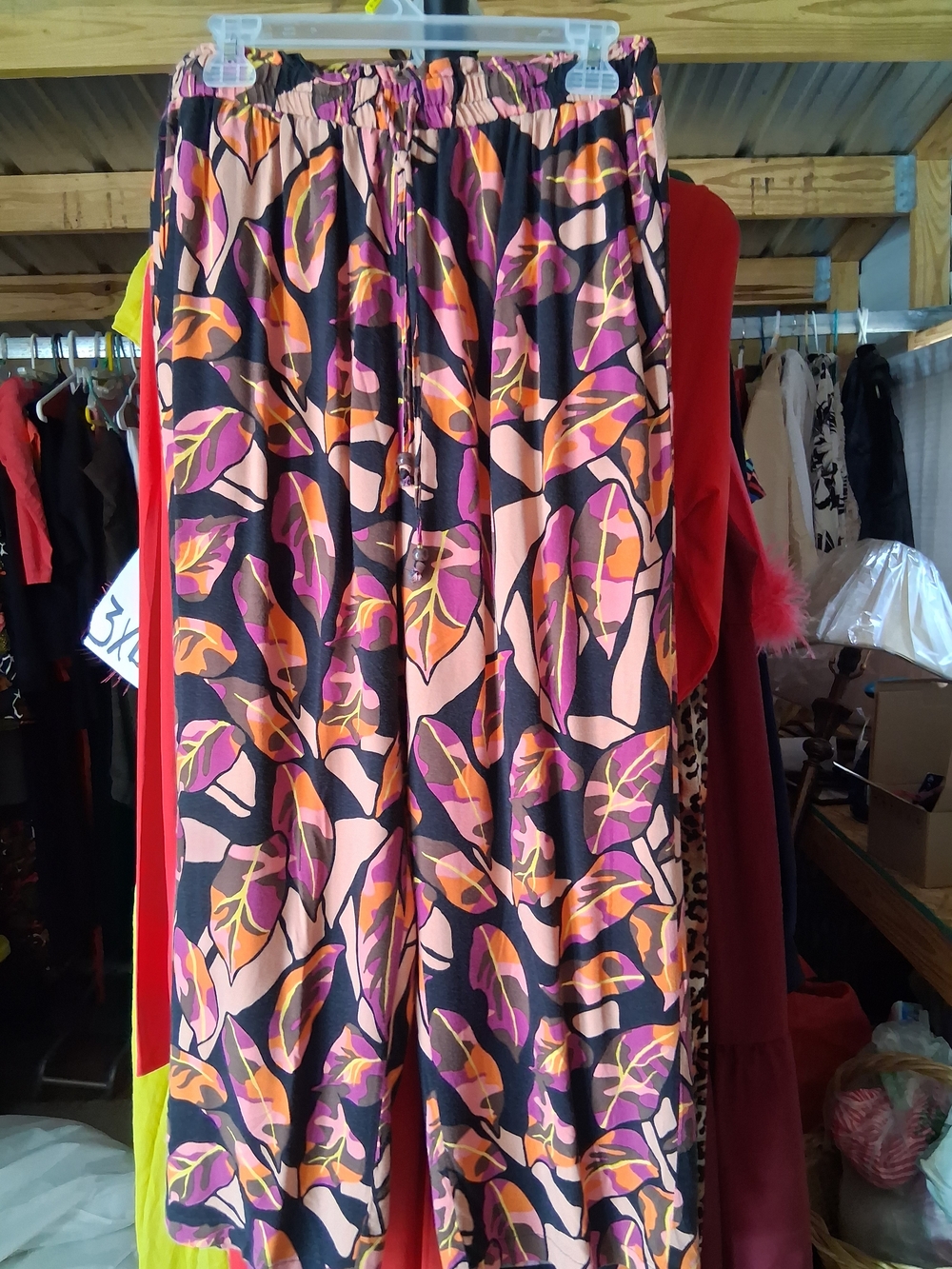 $11EACH Colorful Stripe Sleeveless Ruffle-Hem DRESSES & PANTS - Multi - Picture 13 of 16